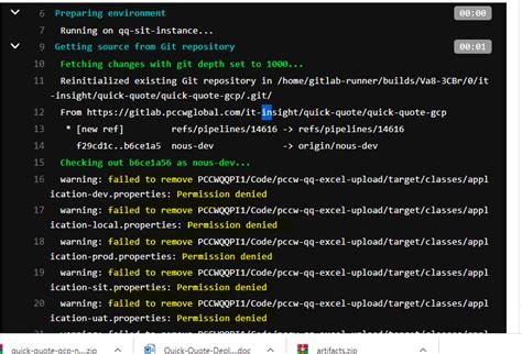 gitlab runner permission denied.